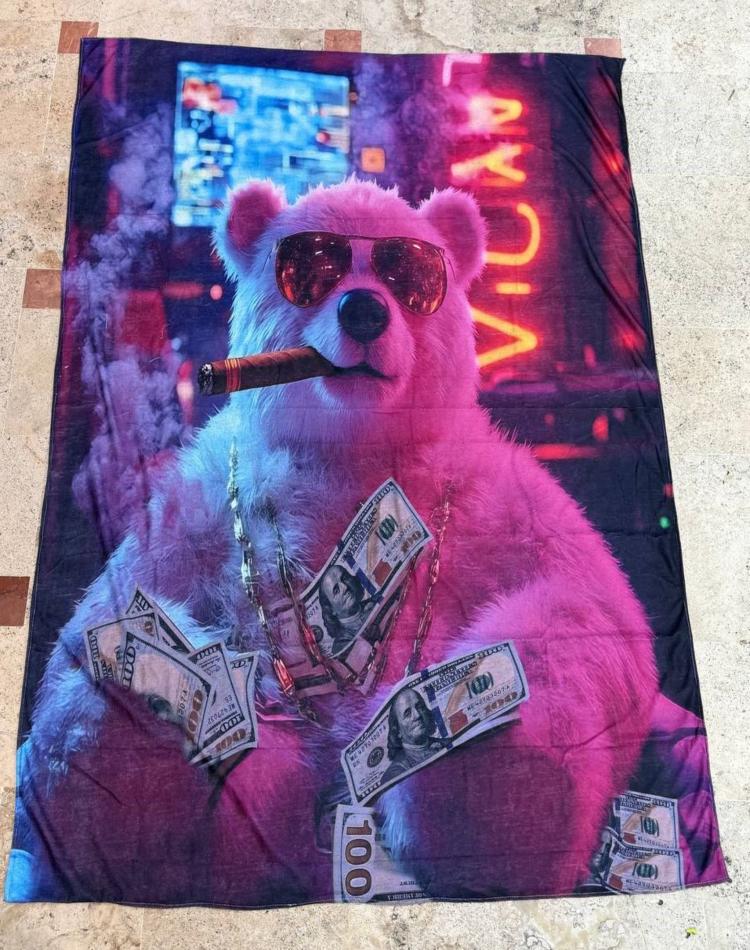 بک دراپ خرس 0126