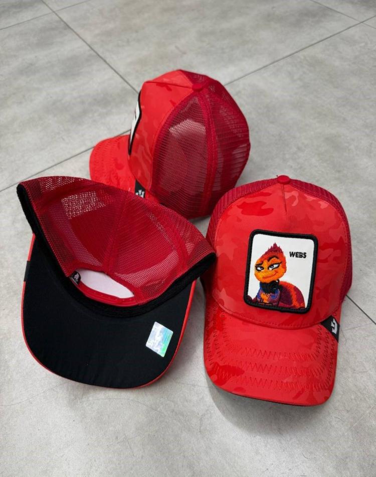 کلاه گورین طرح websقرمز کد3693