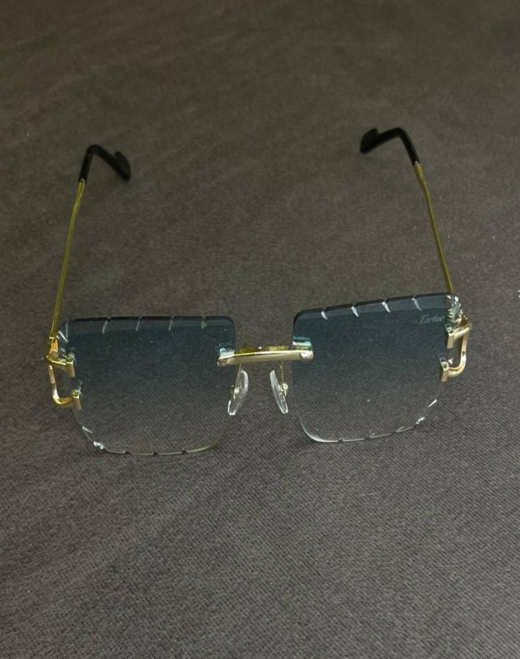 عینک کارتیر{لنزدورنگ ابی سفید}کد3693