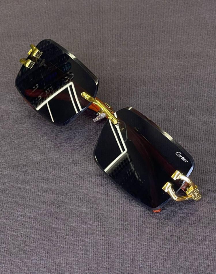 عینک کارتیر لنز دودی کد 36910