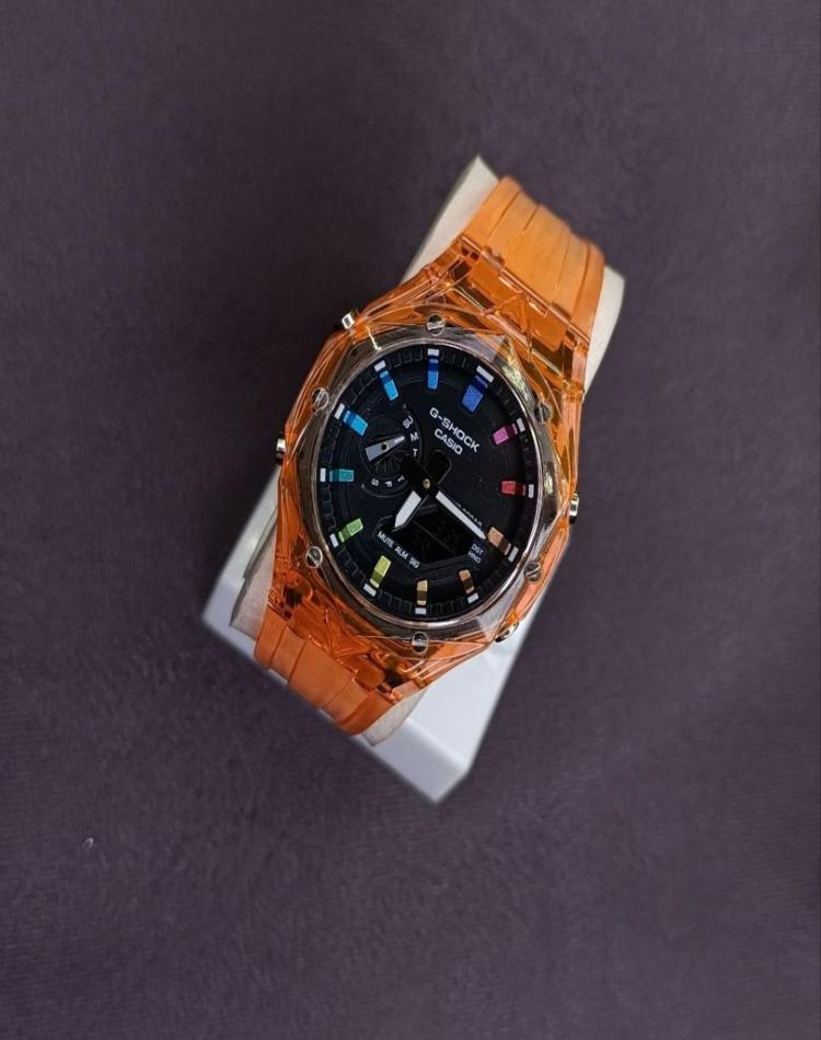 ساعت جیشاک کهکشانی نارنجی کد083