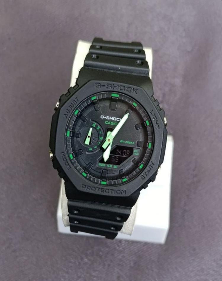 ساعت جیشاک 2100عقربه سبز کد088