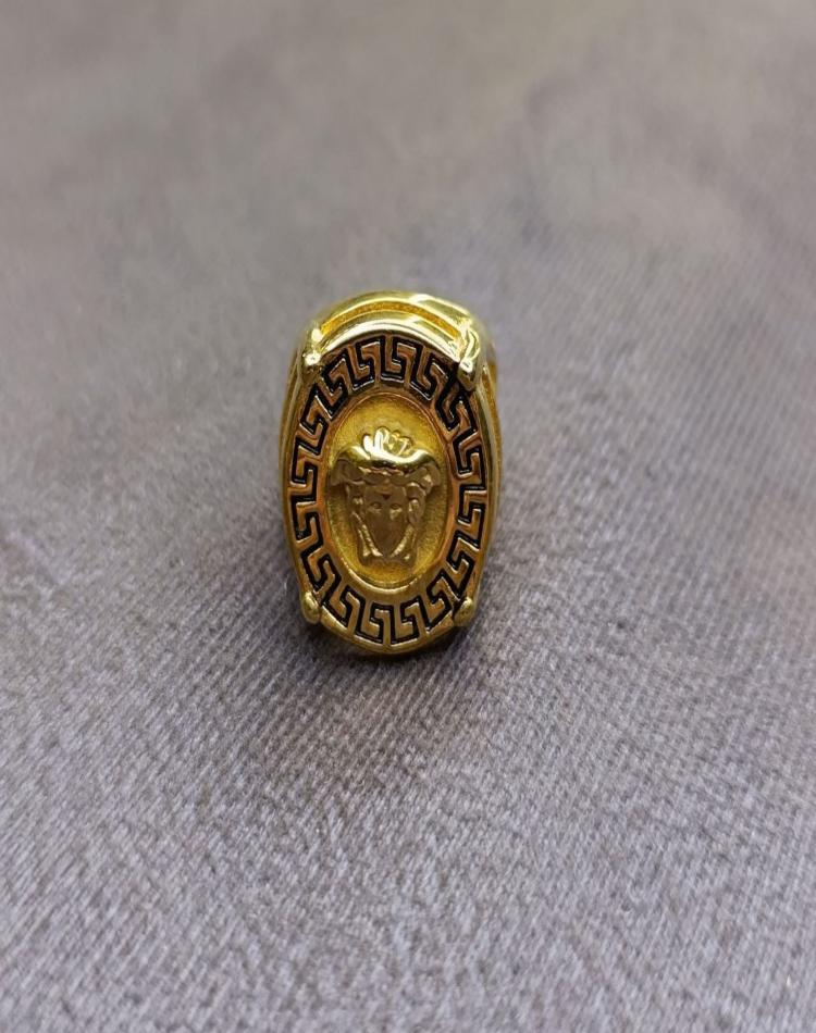 انگشتر طلایی ورساچ کد140