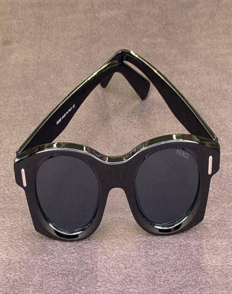 عینک فندی شیشه دودی کد151