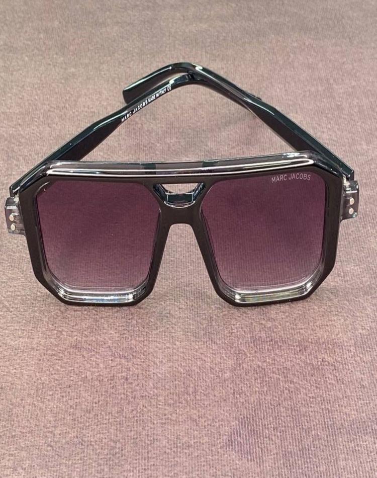 عینک {marc jacobs}مشکی شیشه دودی کد163