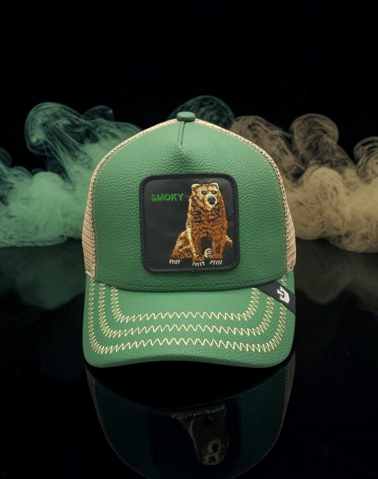 کلاه گورین طرح خرس smoky