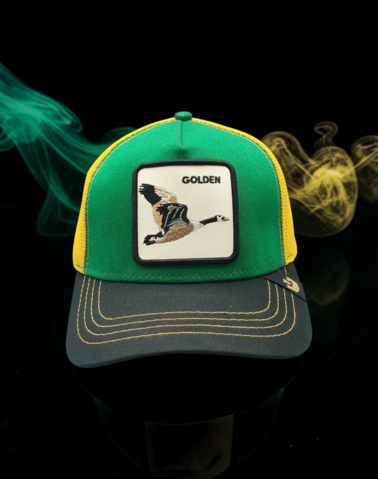 کلاه گورین طرح مرغابی golden