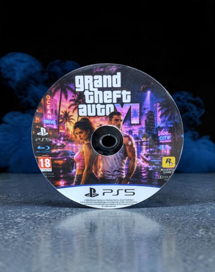 دیوار کوب دیسک بازی gta vi