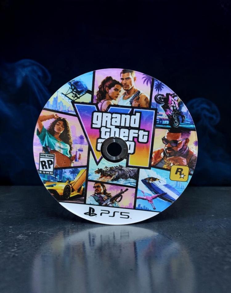 دیوار کوب دیسک بازی gta vi