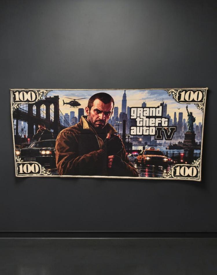بک دراپ مستطیلی gta iv